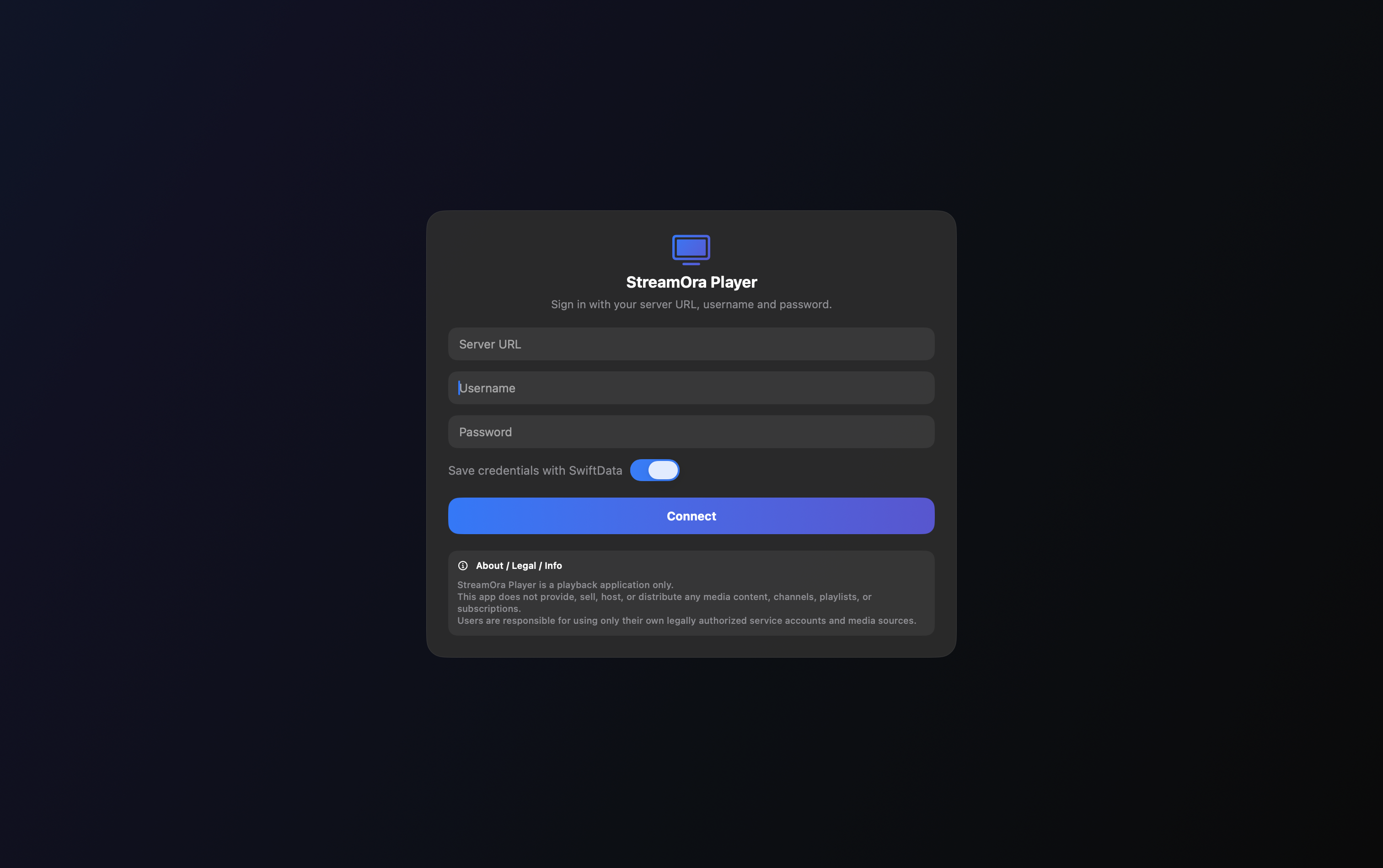 Streamora Player screenshot 1