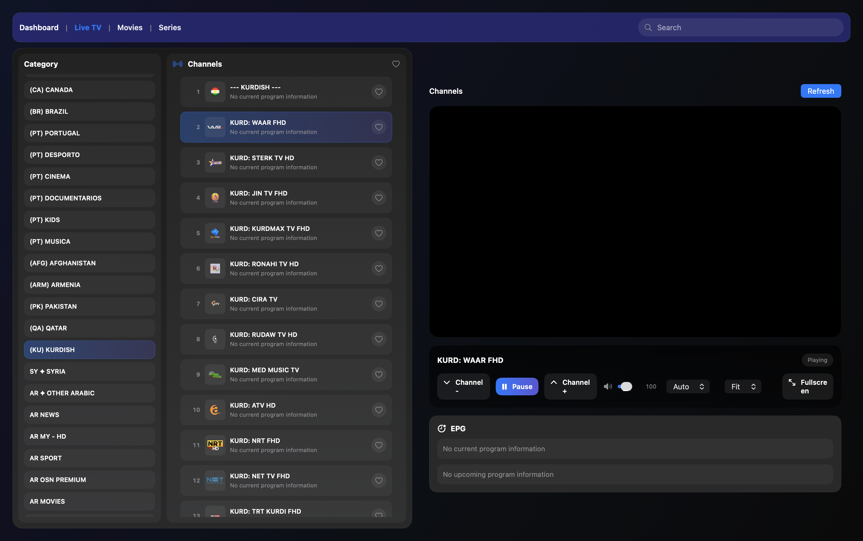 Streamora Player screenshot 3